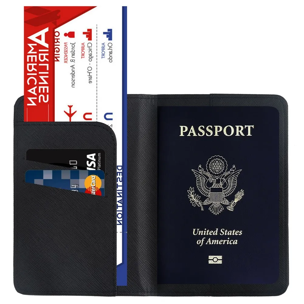 TourSuit Rfid блокирующая Кожаная Обложка для паспорта Хогвартс Гриффиндор Рейвенкло с чехол для карт