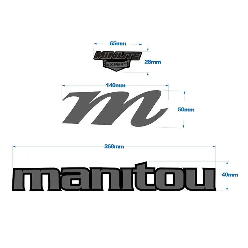 Наклейки manitou с вилками для велосипеда горного велосипеда|Наклейки на велосипед|