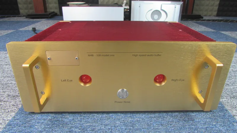 

High-end customized NEW dartzeel NHB-108 pure after-stage power amplifier three parallel tubes/distortion is around 0.17
