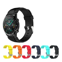 Для Amazfit GTR 47 мм для huawei Watch GT 2 Смарт часы браслет 22 мм яркие силиконовые часы ремешок замена браслета