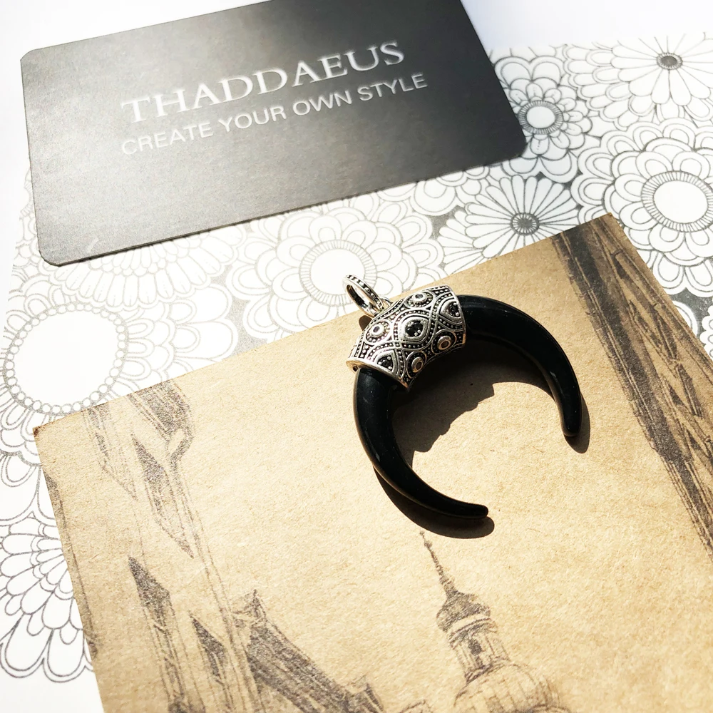 Maori Tiger Tooth Pendant 925 Sterling Silver Fashion Jewelry For Women & Men