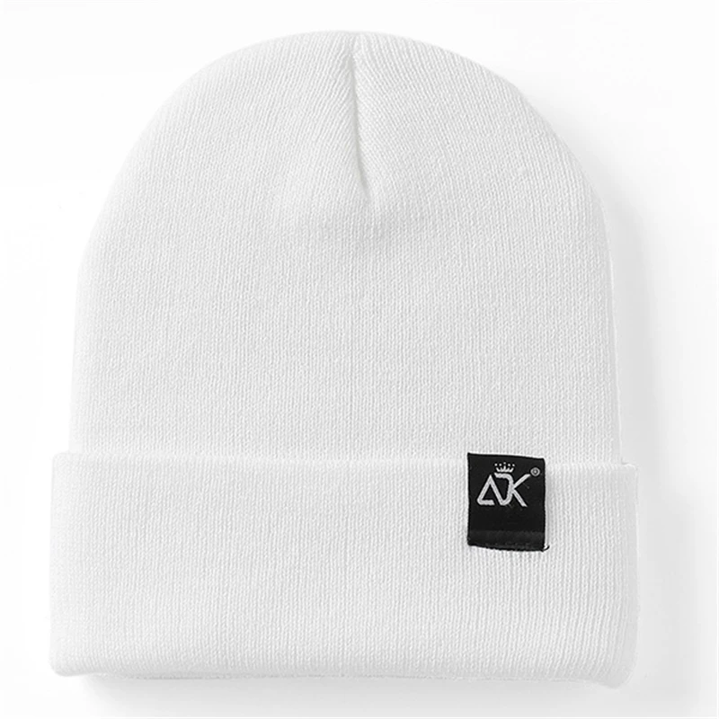 Fashion Brand Candy Color Beanie Hat Men Woman Winter Warm Knitted Hats Unisex Hip Hop Streetwear Skullies Caps Autumn Bonnets winter cap