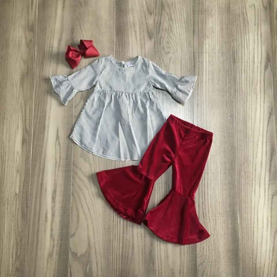 maroon baby girl clothes