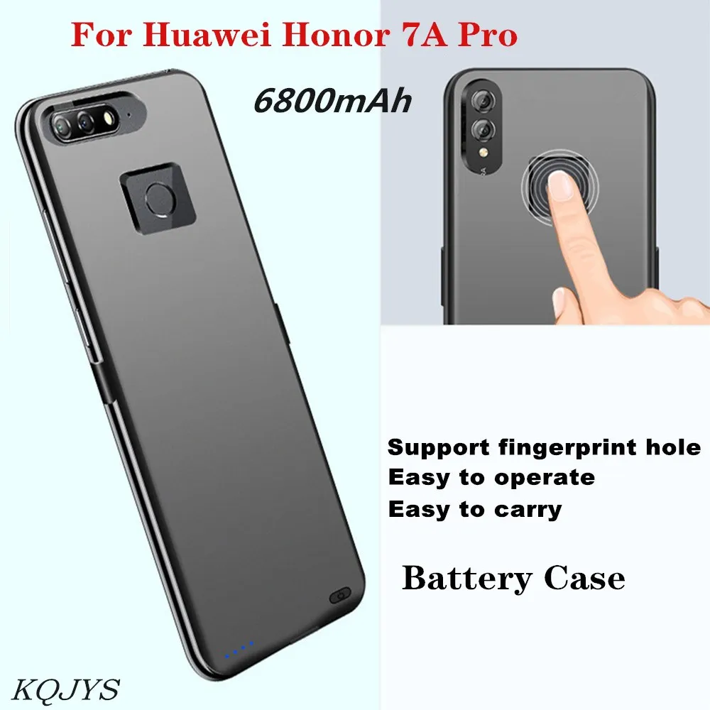 Ультратонкий чехол KQJYS для зарядки аккумуляторов Huawei Honor 7A Pro портативное