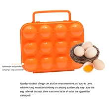 Портативный походный переносчик для яиц ящик кухонный удобный контейнер ящик для хранения яиц контейнер для пеших прогулок на открытом воздухе