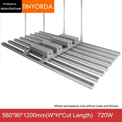 Tinyorda TGL3526B 8 в 1 (длина 1 м) 480 Вт Led светать корпус для выращивания в помещении профиль света [профессиональный производитель]