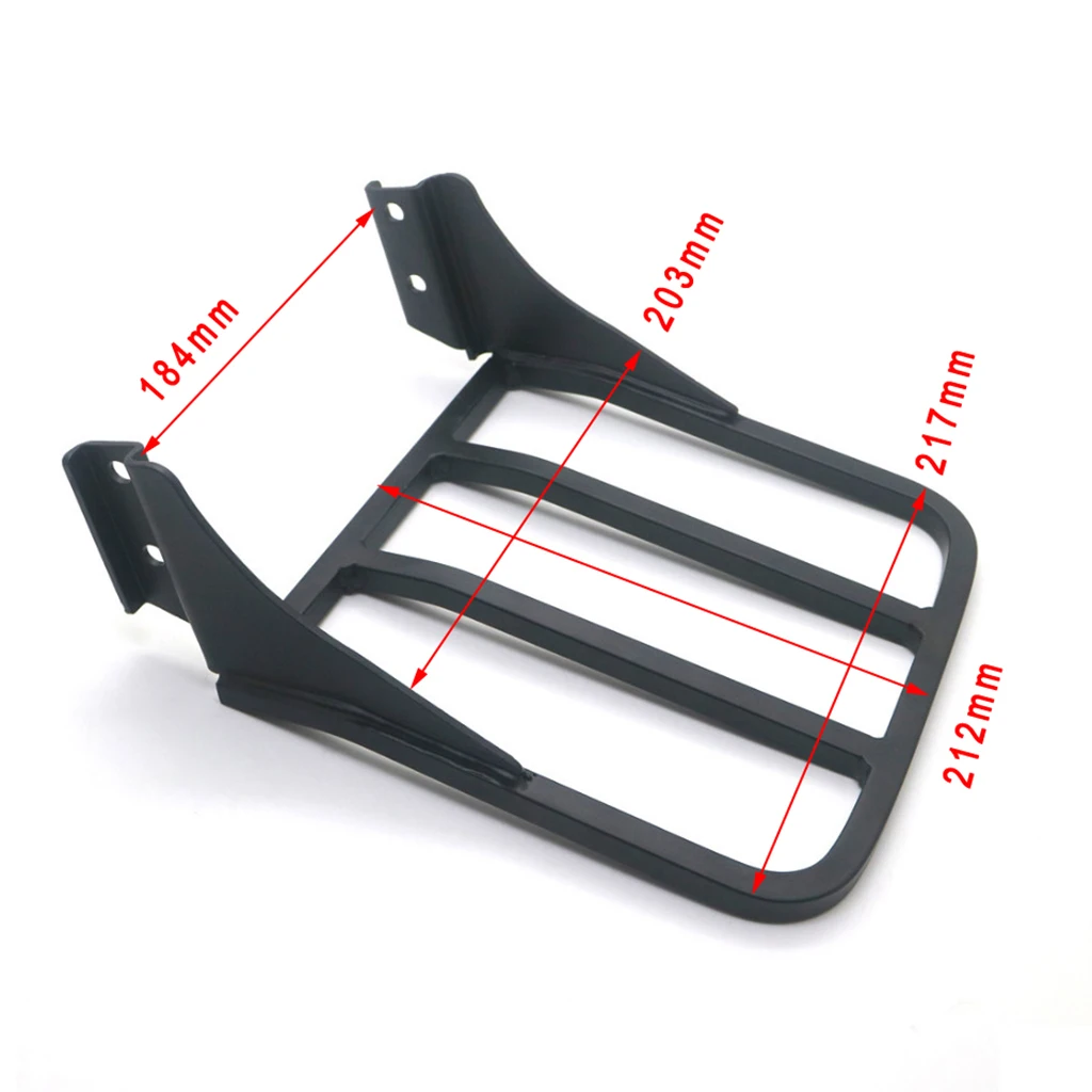Motorcycle Luggage Rear Carrier Luggage Rack For Harley Boy FXSTSB 1997 Motorcycle Luggage Rear Carrier Luggage Rack For Harley Boy FXSTSB 1997