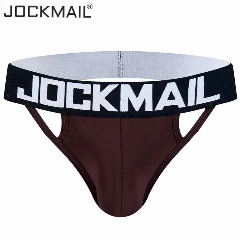 Трусы брифы JOCKMAIL мужские пикантное нижнее белье бикини из вискозы стринги танга