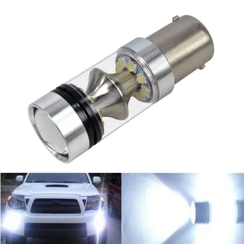 

1Pcs 100W LED 1156 BA15S LED Bulbs Car Lights 1100Lm Turn Signal Reverse Brake Light 12V - 24V 20LEDs Reversing Lamp Bulb