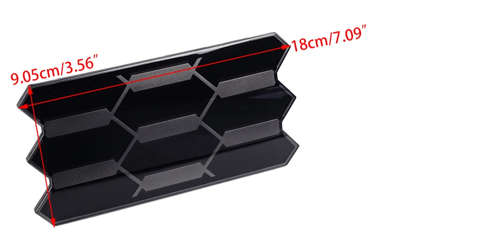 DWCX ABS передняя решетка радиатора Датчик Крышка 53141-35060 подходит для Tacoma TRD PRO авто аксессуары