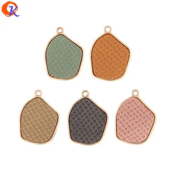 

Cordial Design 100Pcs 20*27MM Jewelry Accessories/Hand Made/Charms/Irregular Shape/Leather Effect/DIY Making/Earring Findings