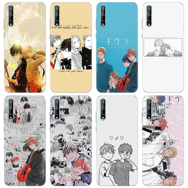 Hot Given Yaoi Anime Soft Silicone Phone Case for Huawei Y5 Lite 2018 Y6 Y7A Y9A Prime Y9 2019 Y9S Y5P Y6P Y7P Y8P Cover | Мобильные