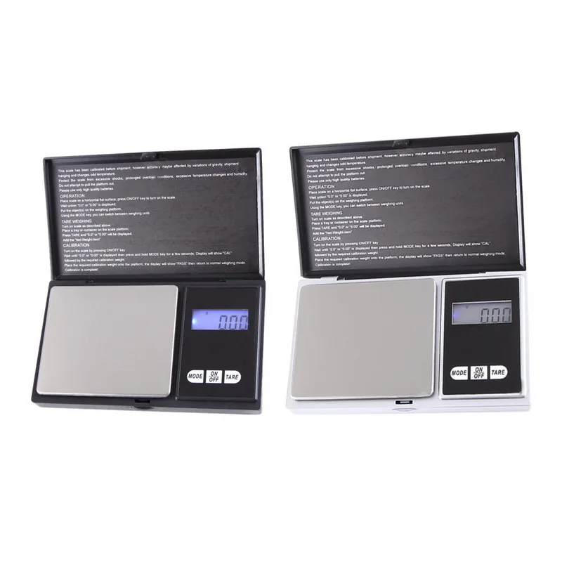 

Urijk 0.01/0.1g Precise Digital Kitchen Scale 100g-1000g LCD Mini Pocket Jewelry Gold Balance Weighting Gram Electronic Scales