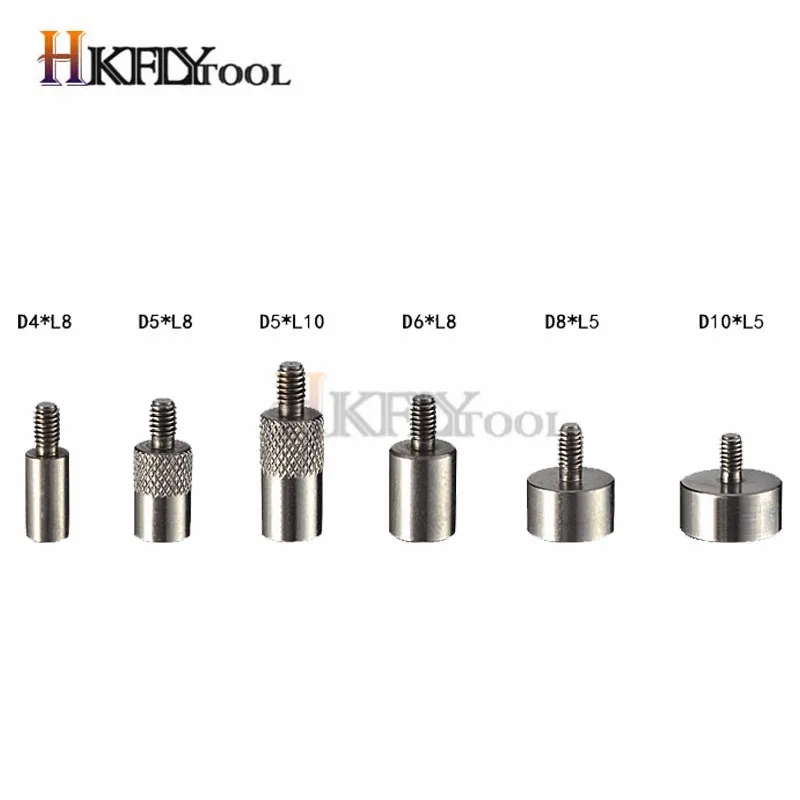 M2.5 Thread Tungsten Steel Dial Indicator Probe Flat Contact Points Dial Test Indicator Contact Gauge test gauge probe dial indicator extension rod