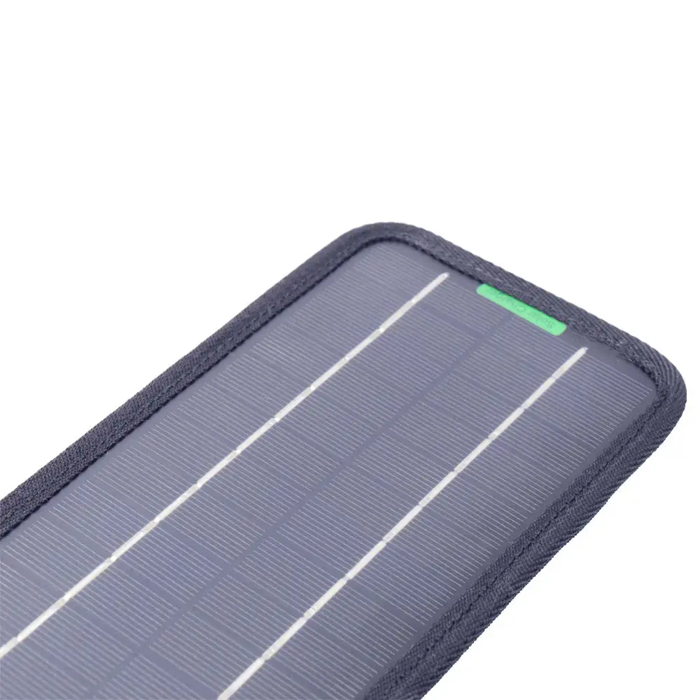 Xinpuguang flexible portable solar panel 5w 18v 12v Charger for 12v car battery monocrystalline with cigaretter lighter