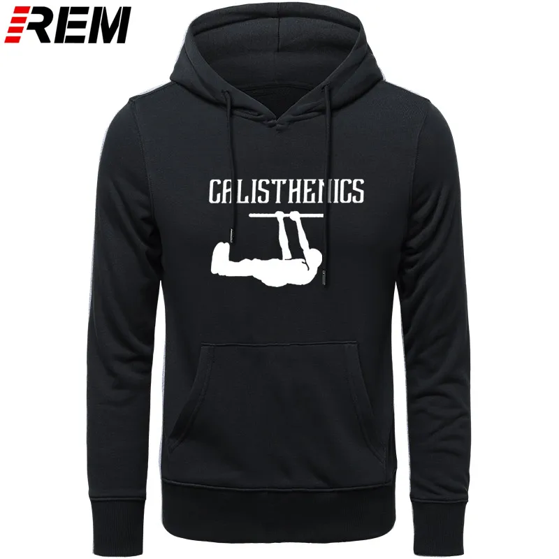 Худи rem Calisthenics, Лучшие Спортивные мужские хлопковые модные забавные толстовки с длинным рукавом и большим принтом, толстовки
