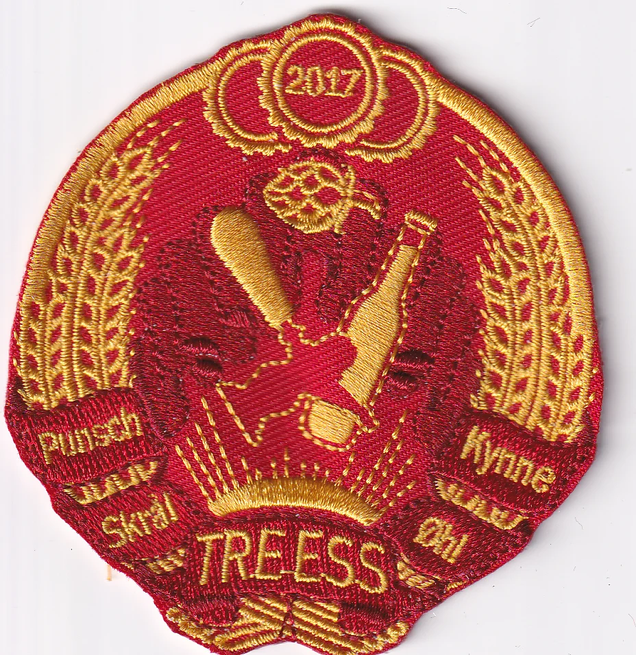 

Embroidery badge patch personalized customization display :treess