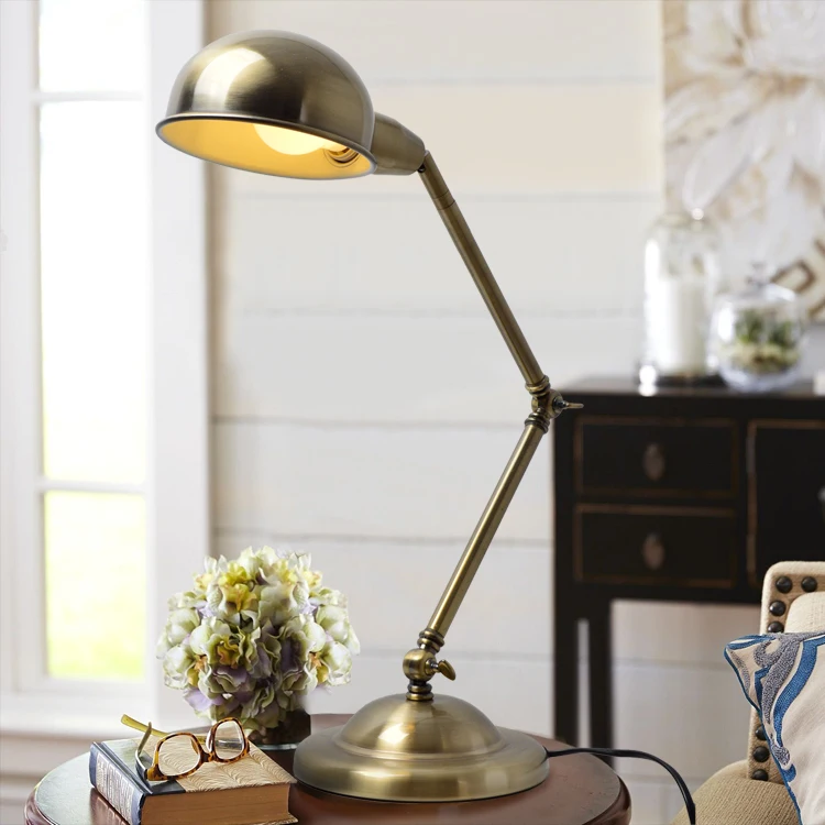 

Adjustable Desk Lamp Reading Light Swing Arm Desk Lamp Dimmable Flexible Clamp Lamp Office Table Lamp