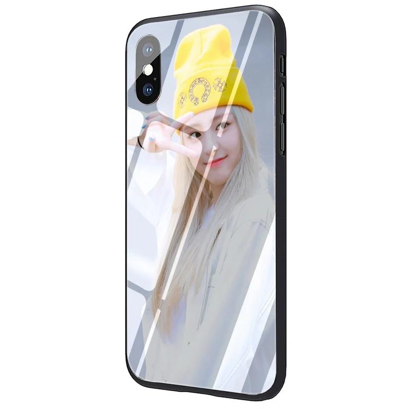 G8 Чехол для телефона EWAU ITZY K из закаленного стекла для iPhone 5 5S SE 6 6s 7 8 Plus X XR XS 11 pro Max - Цвет: G8