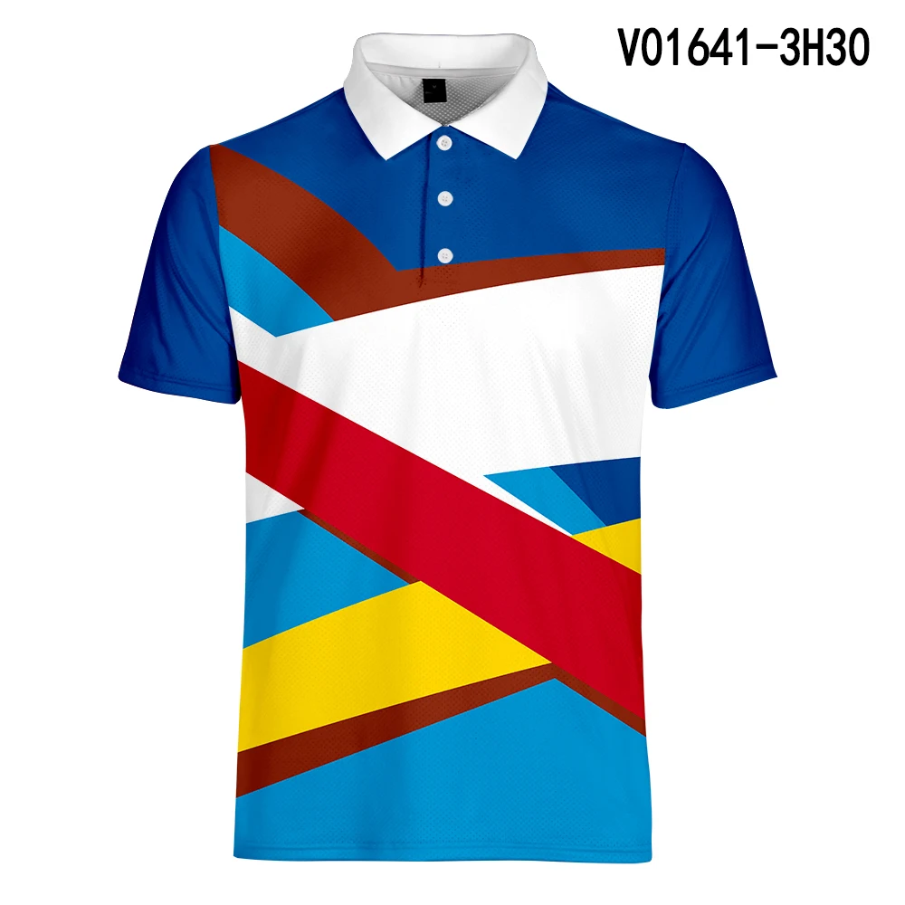 WAMNI рубашка-поло для бадминтона, Повседневная рубашка-поло большого размера с отложным воротником, простая темно-Красная Спортивная S-4XL рубашка-поло с коротким рукавом для тенниса - Цвет: V01641