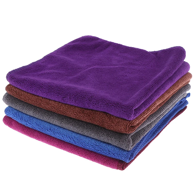 4 шт. микрофибра для чистки авто мягкая тряпка для мытья полотенце Duster 40*40 см Машина Для Дома Чистящие полотенца из микрофибры