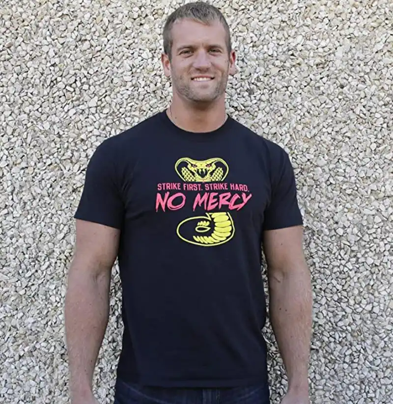 メンズ空手子供tシャツコブラ会tシャツグラフィックかわいいtシャツ男性クラシック綿100 Tシャツ Tシャツ Aliexpress