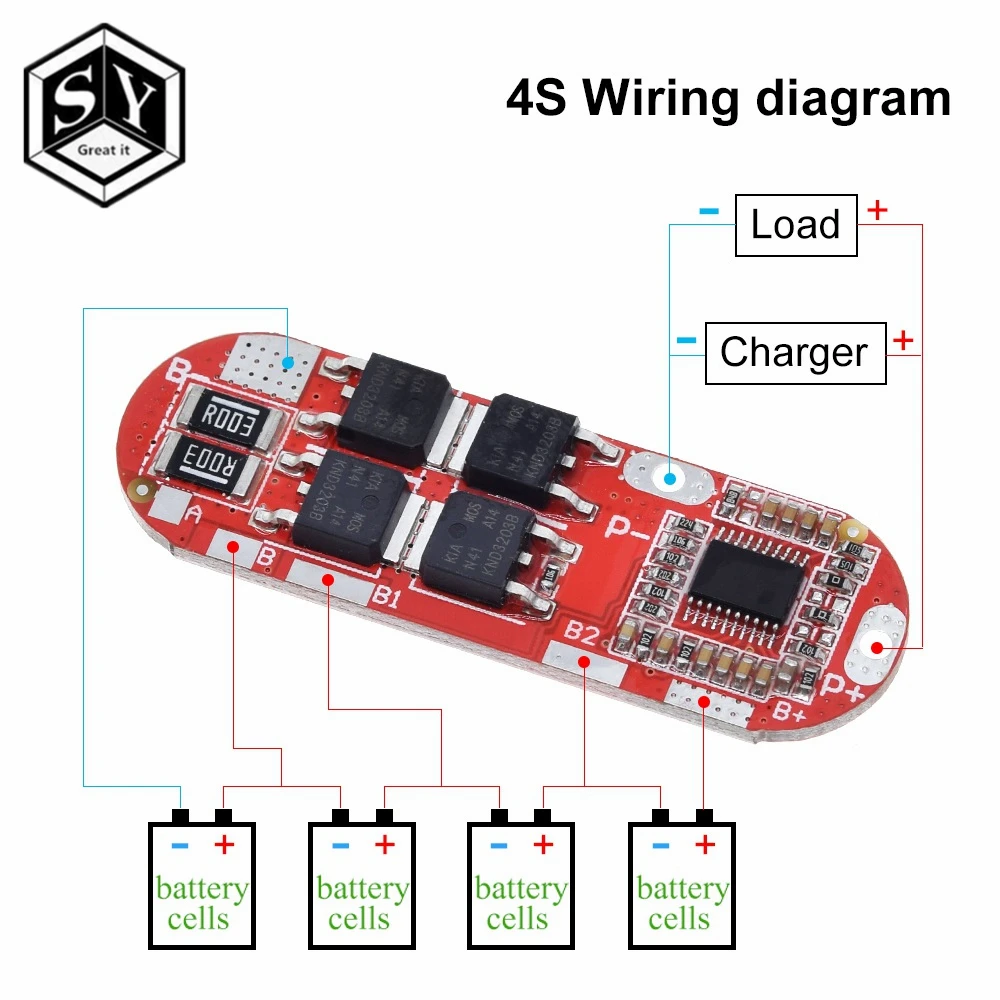 Bms 1s 2s 10a 3s защитная печатная плата модуль Pcb Pcm 18650 Lipo для литий ионных