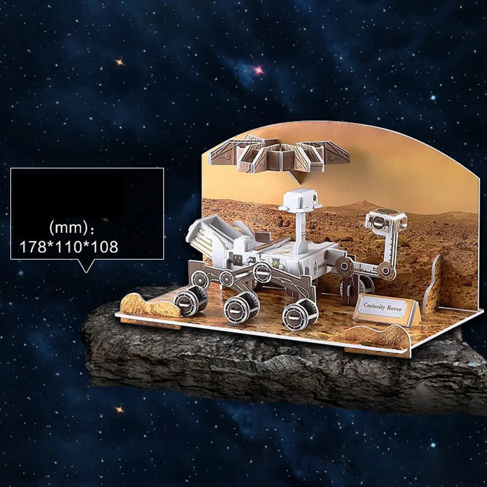 3D Головоломка Трехмерная бумага аэрокосмический Глобус солнечная система головоломка образовательные игрушки своими руками подарок для детей и взрослых