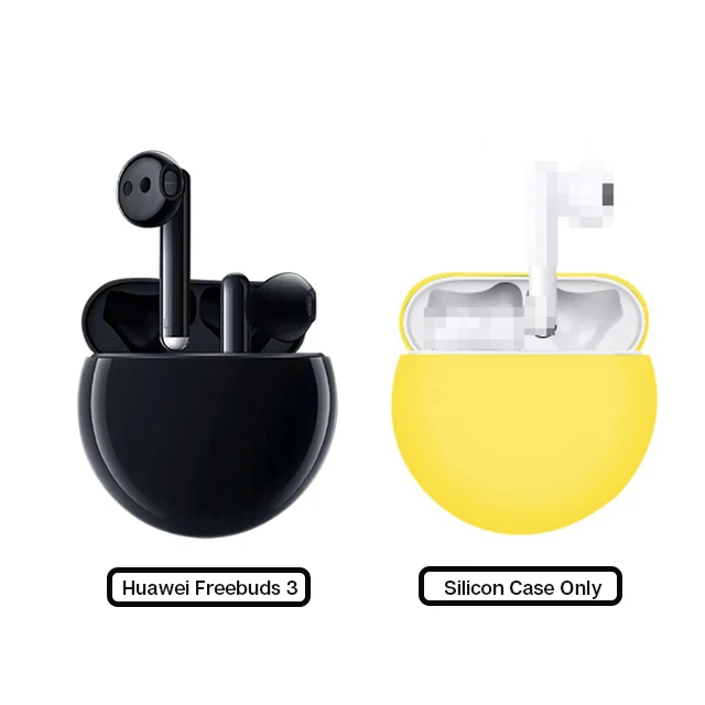 Оригинальные наушники HUAWEI FreeBuds 3 TWS, Bluetooth, беспроводные наушники, активное шумоподавление, Bluetooth 5,1, быстрая Беспроводная зарядкаСкидка 1200 руб. /. При заказе от 9800 руб. /Промокод: newyear1200/ - Цвет: Black 3 Add Case