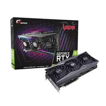 شراءالملونة/iGame GeForce RTX فولكان 3090 OC ل 24 G GDDR6X لعبة فيديو تصميم 8 K رسومات الكمبيوتر الكمبيوتر الكمبيوتر بطاقة جرافيكس