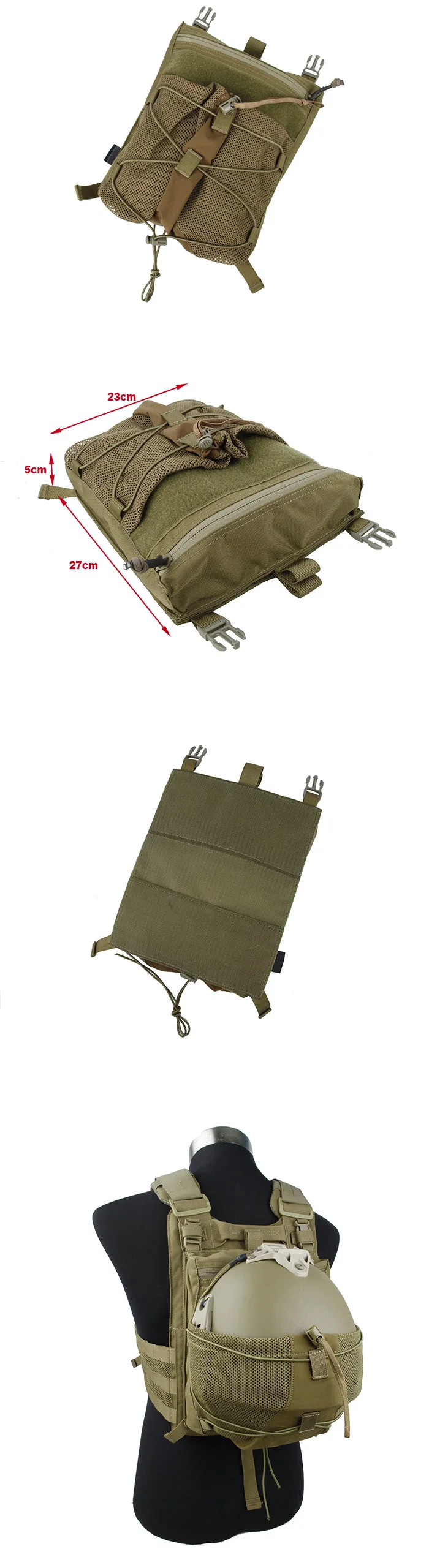 TMC2685 4020 Специальное соединение рюкзак небольшой мешок воды с 500D Cordura ткань