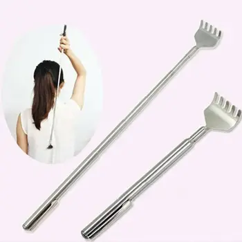 

Hot Deal Massage Tools Stainless Steel Telescopic Portable Extendable Handy Pocket Pen Clip Back Scratcher Massage & Relaxation