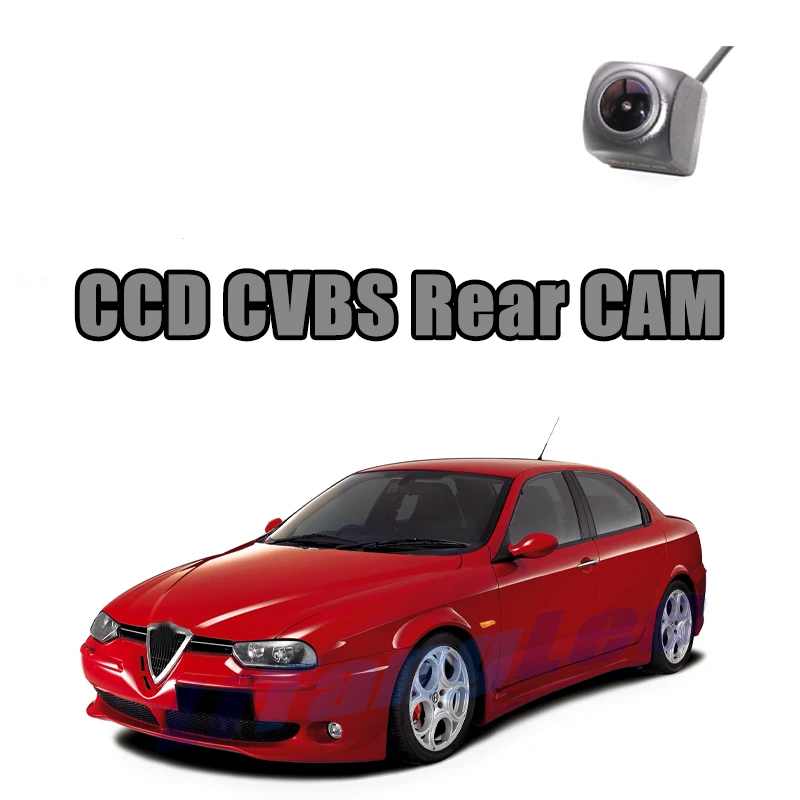 

Для Alfa Romeo 156 159 166 147 Автомобильная камера заднего вида CCD CVBS обратное ночное видение Водонепроницаемая парковочная камера заднего вида
