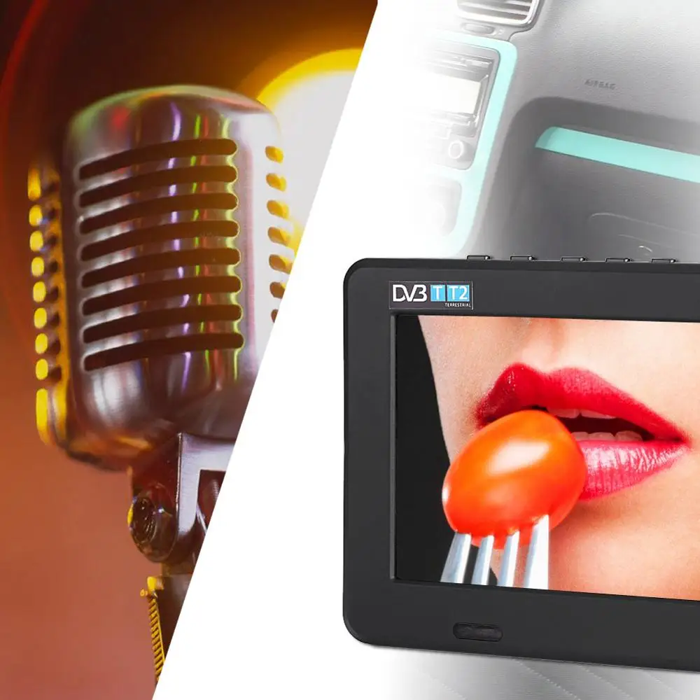 LEADSTAR 7 дюймовый высокое Разрешение ТВ Цвет на тонкопленочных транзисторах