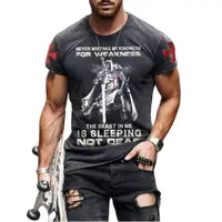 Męska koszulka z nadrukiem 3D wokół szyi oddychająca koszulka z krótkim rękawem najnowsze letnie 2021 kreatywna koszulka wyrażająca osobowość ponadgabarytowa męska koszulka 5