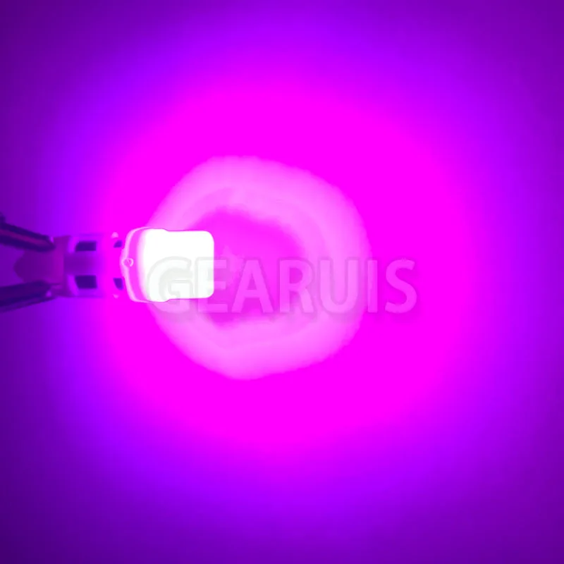100 шт. T10 3D прожектор противотуманные линзы 29*11*9 мм 20MA 3 smd 2835 W5W 168 194 Автомобильная лампочка лампа для чтения Авто 12V Белый Янтарный красный
