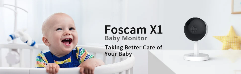 Foscam X1 1080P Беспроводная умная домашняя охранная камера для домашних животных с ИИ обнаружения человека одна кнопка вызова радионяня