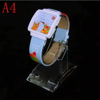 

Acrylic Jade Bracelet Display Stand Transparent Bracelet Watch Jewelry Organizer Rack Showcase Holder 4Types Drop Shipping