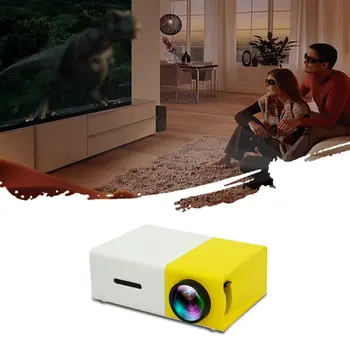 

YG300 LED Mini Projector 320x240 Pixels Supports 1080P YG-300 HDMI USB Audio Portable Projector Home Media Video player