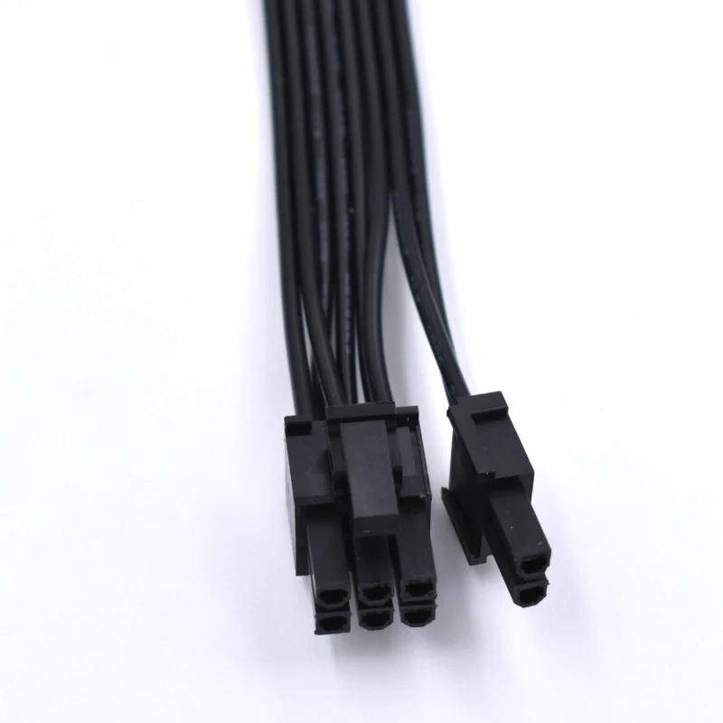 18AWG Dual Molex 4 pin to 8-Pin PCI Express Video Card Pci-e ATX PSU Power Adapter Cable