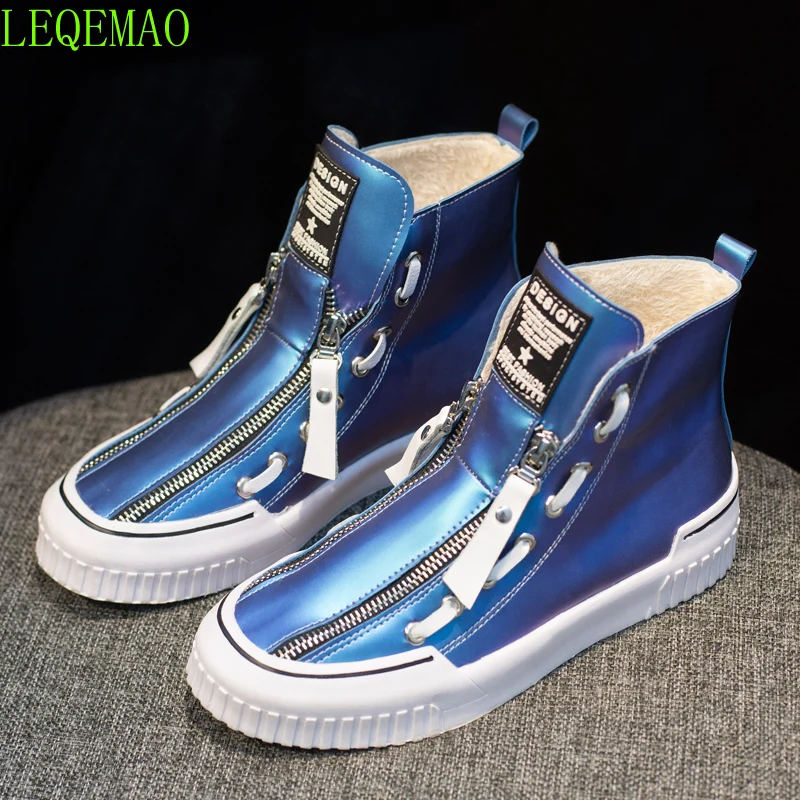 

autumn Women Snow Ankle Boots Waterproof 2019 New Ins Hot Light Female Cotton Shoes Platform Fashion Fur Snow Ankle Boots