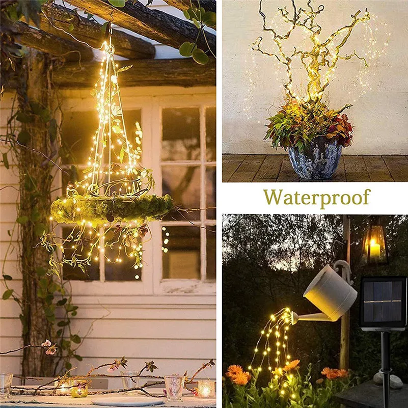 Outdoor Solar Powered String Light Christmas Party Lamp 2M 200 LED #4G02 (12)