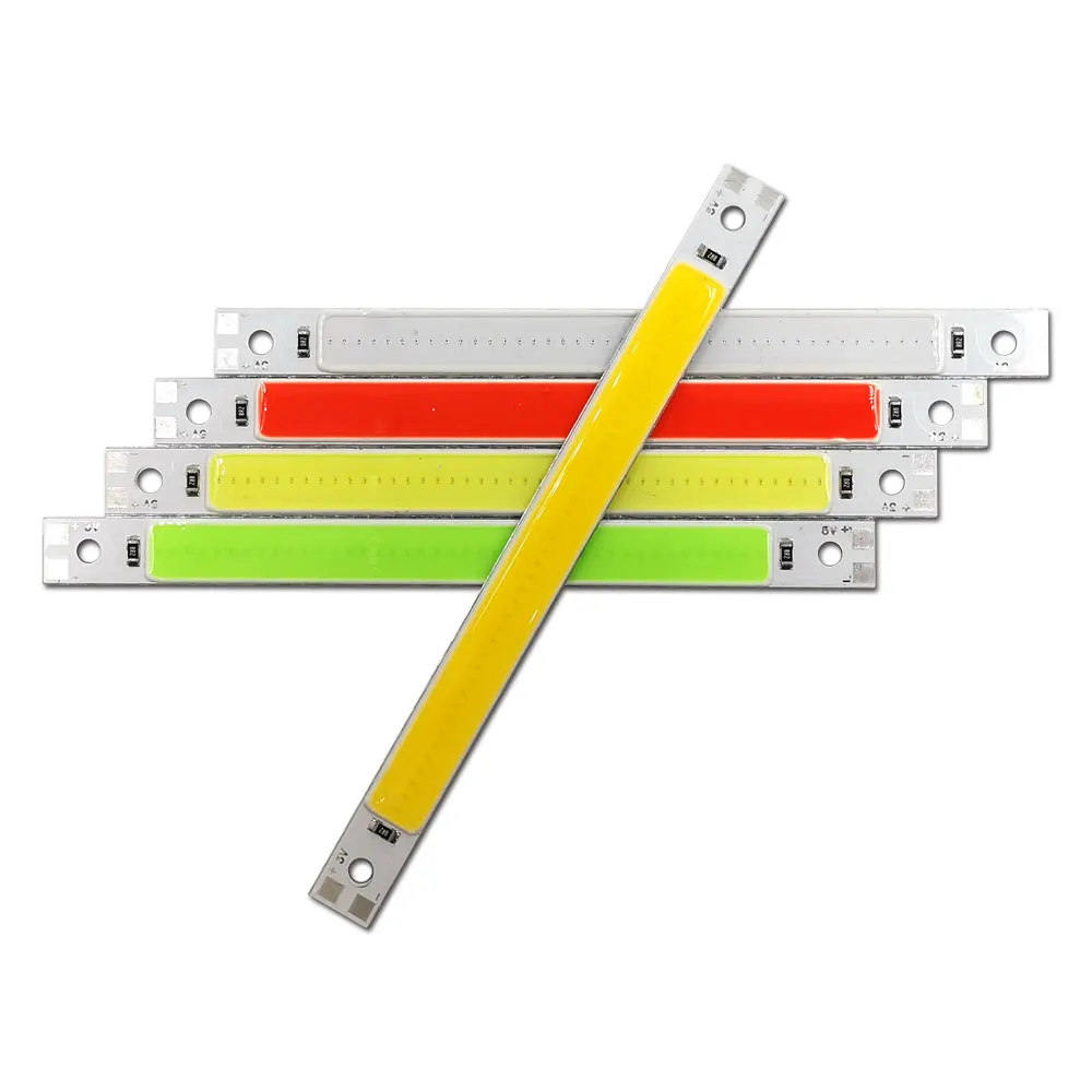 dropshipping 3v 5v led light strip cob lamp 3 7v battery usb powered led chip decor lights signal bulbs red blue green white led bulbs tubes aliexpress