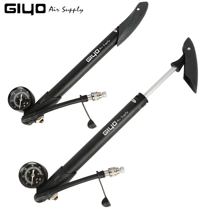 Шинонасос Giyo GS-41P 300psi для велосипеда Presta Schrader Bleeder горного с фиксированным