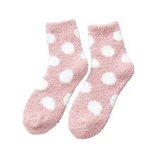 Womail толстые мягкие носки 1 пара новые модные мягкие постельные носок для сна женские носки хлопковые зимние
