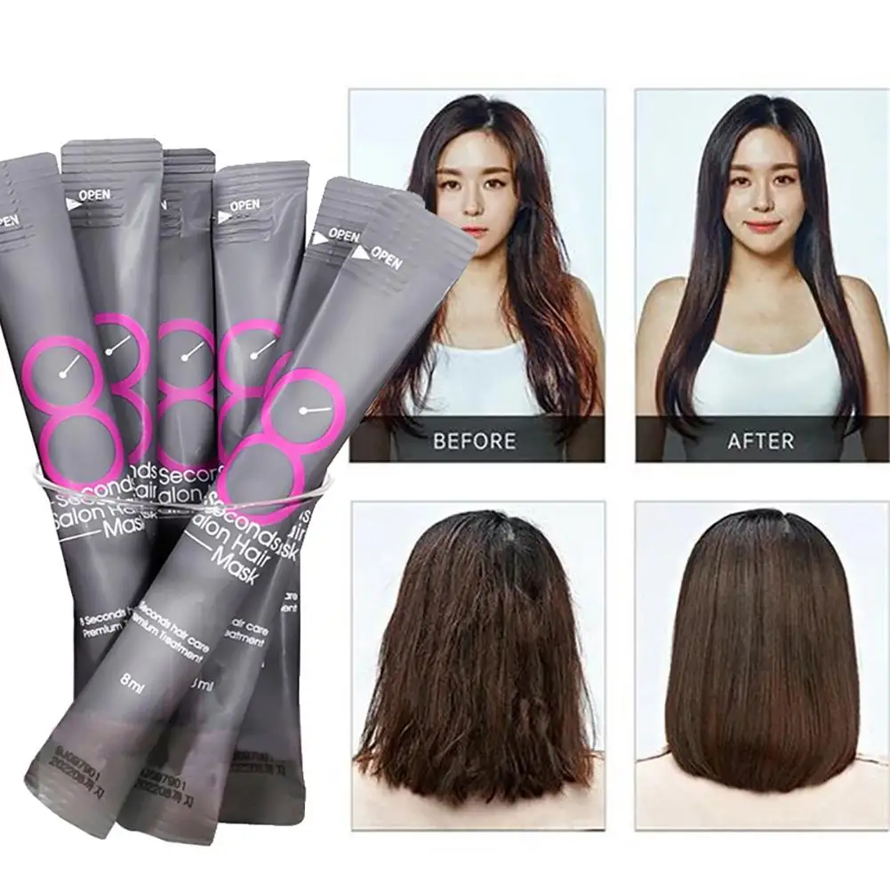 5/10Pcs Salon Keratin Hair Mask Conditioner Damage Repair Fast Dry