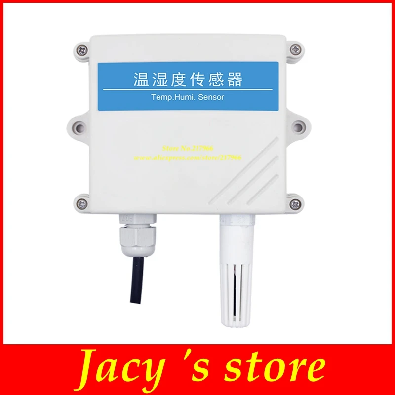 Temperature and humidity transmitter sensor 4 20mA 0 10V 0 5V RS485