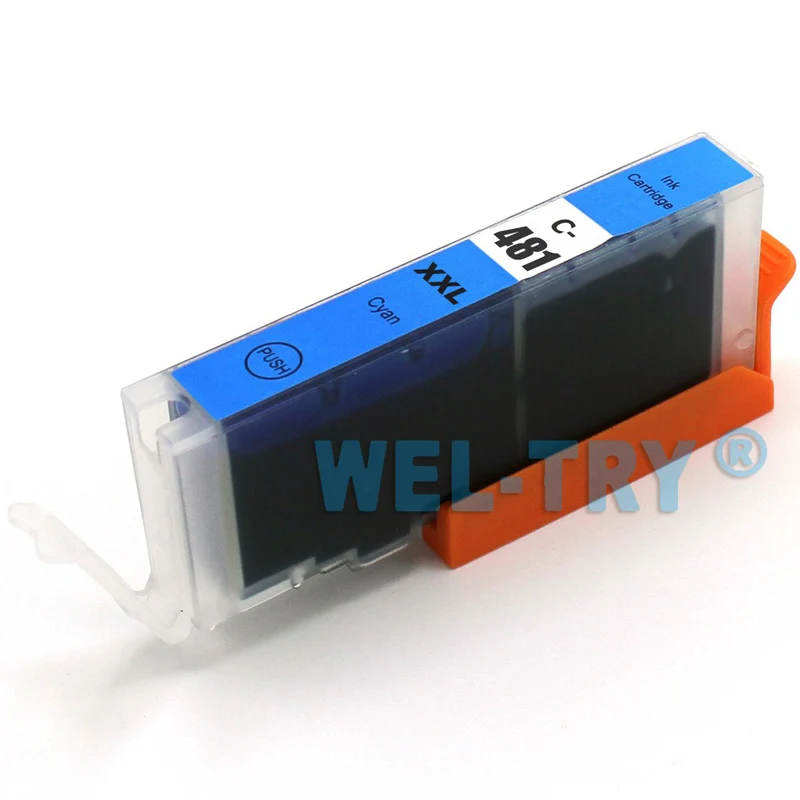 PGI-480 PGBK; CLI-481 картридж для Canon TR7540 TR8540 TS6140 TS8140 TS9140, полные чернила с чипами