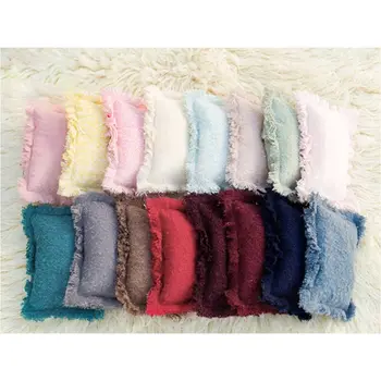 

2 Pcs/set Baby Bonnet Hat Pillow Set Newborn Infants Posing Photography Props