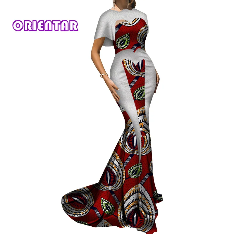 Элегантные африканские платья для женщин кружевное свадебное платье